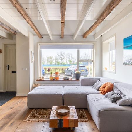Stijlvol & Lief Onthaast-Huisje Met Piano, Tv En Wifi Holwerd Exterior foto